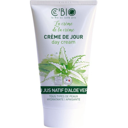 Crema hidratante de día de Aloe Vera Ce´Bio 50 ml. Maimar