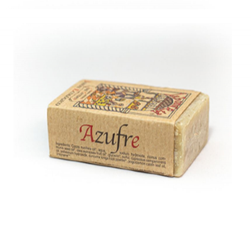 jabon artesanal ecologico de azufre yerbas vivas 100gr