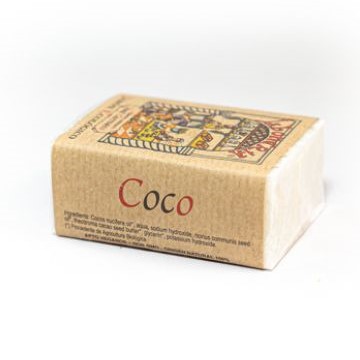 jabon artesanal ecologico de coco yerbas vivas 100gr