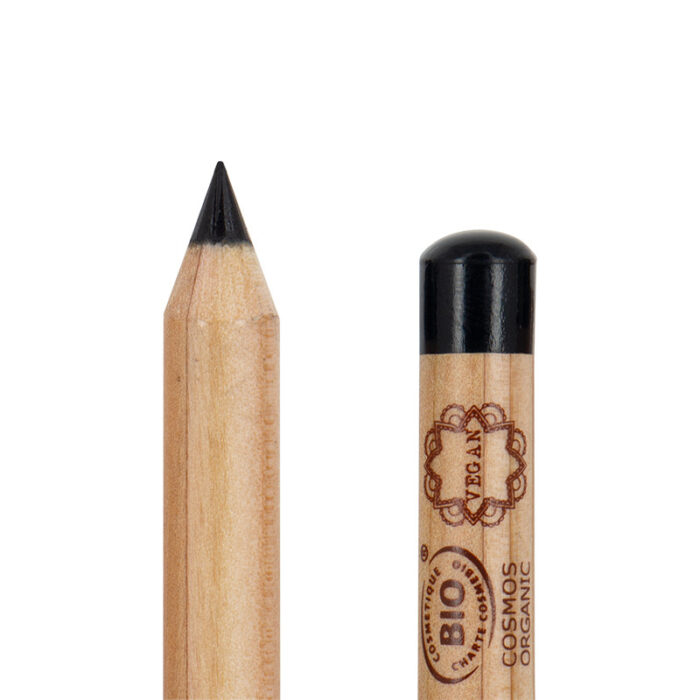Lápiz de ojos bio y natural negro 01 vegano Boho Green Make Up